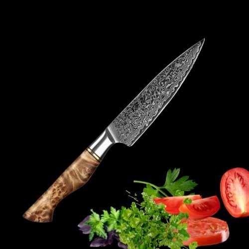 set de couteau de cuisine - DamaStell - Mijot & Moi