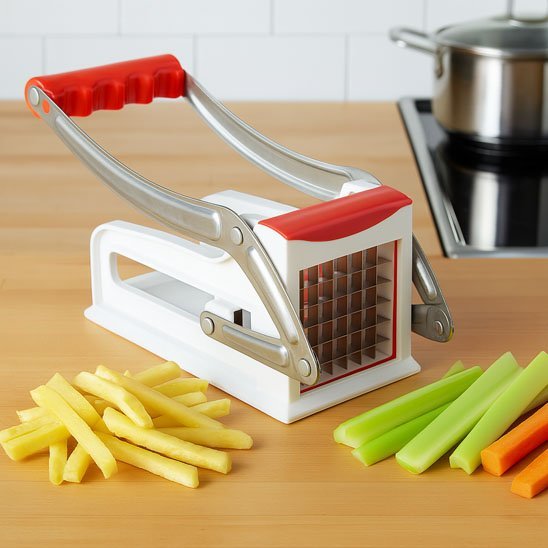 Coupe frite carotte celeri en batonnais