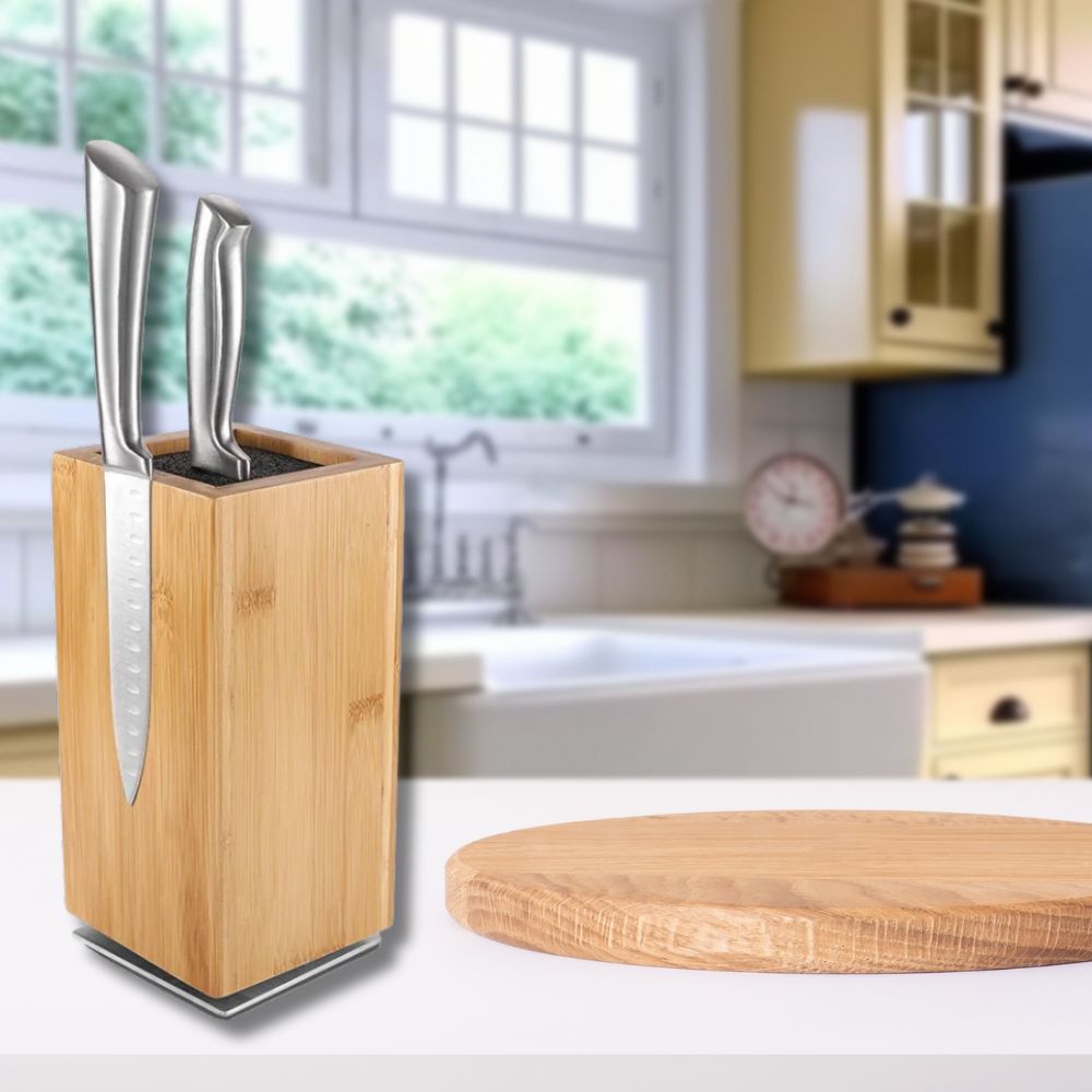 Porte couteau  comptoir de cuisine