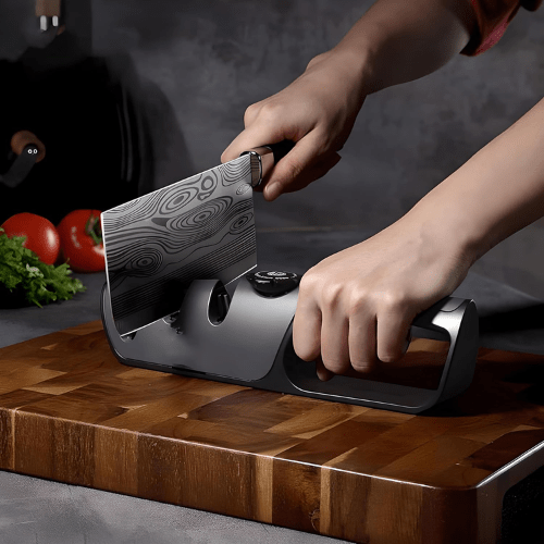affuteur de couteau  bouton de réglage pratique