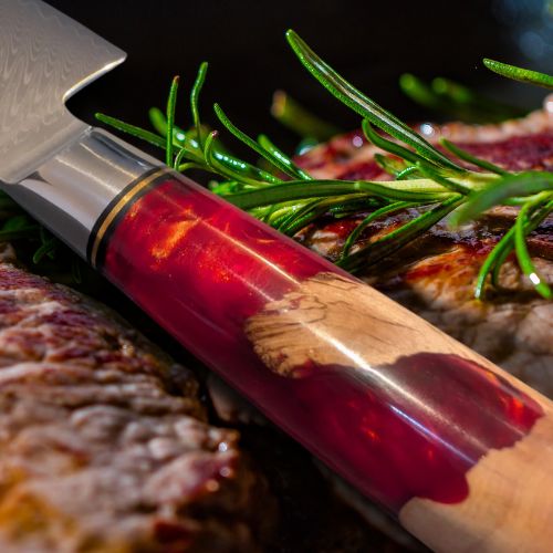 couteau Santoku  japonais