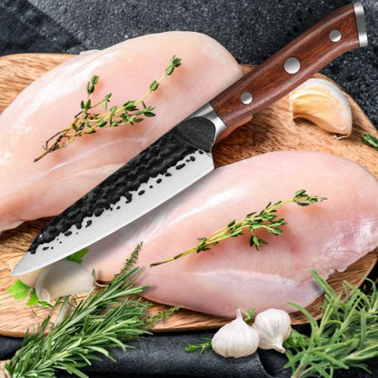 couteau pour cuisine coupe poitrine de poulet