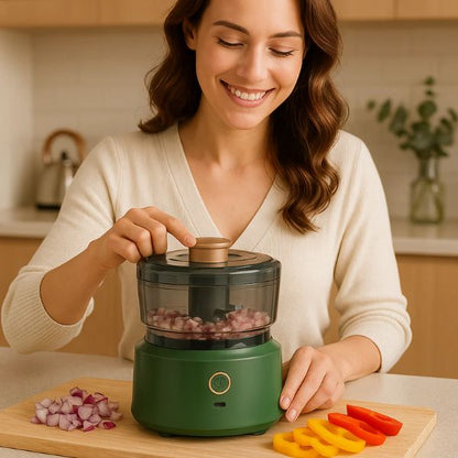 hachoir a viande electrique femme utilise