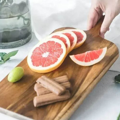 planche à découper en bois  presentation de fruit