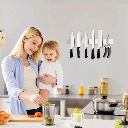 porte couteau  enfant maman cuisiner